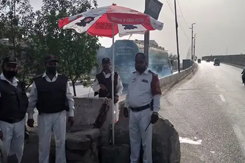 Umbrella For Traffice Police